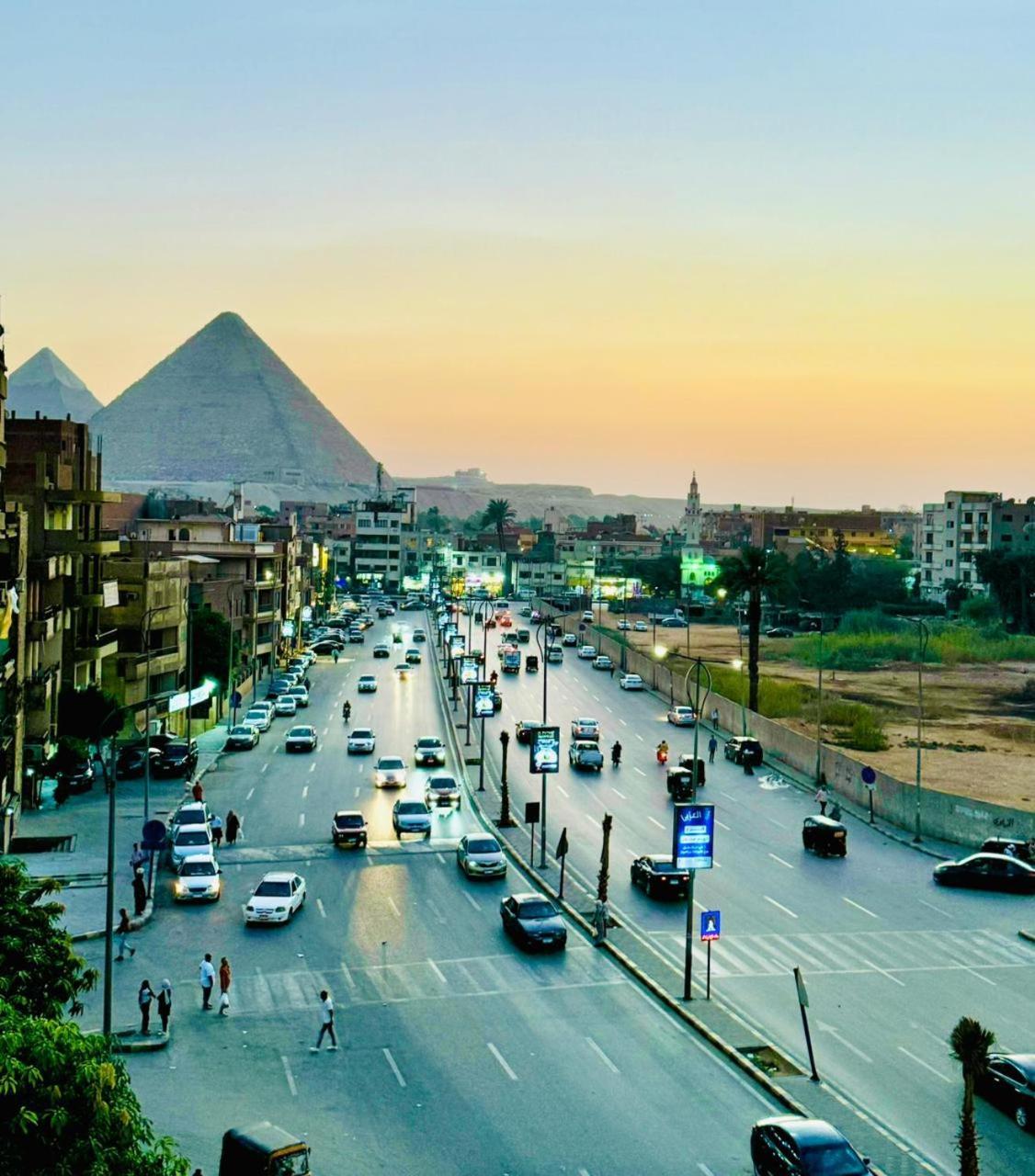 Khufu Pyramids Inn Nazlet el-Sîsi エクステリア 写真