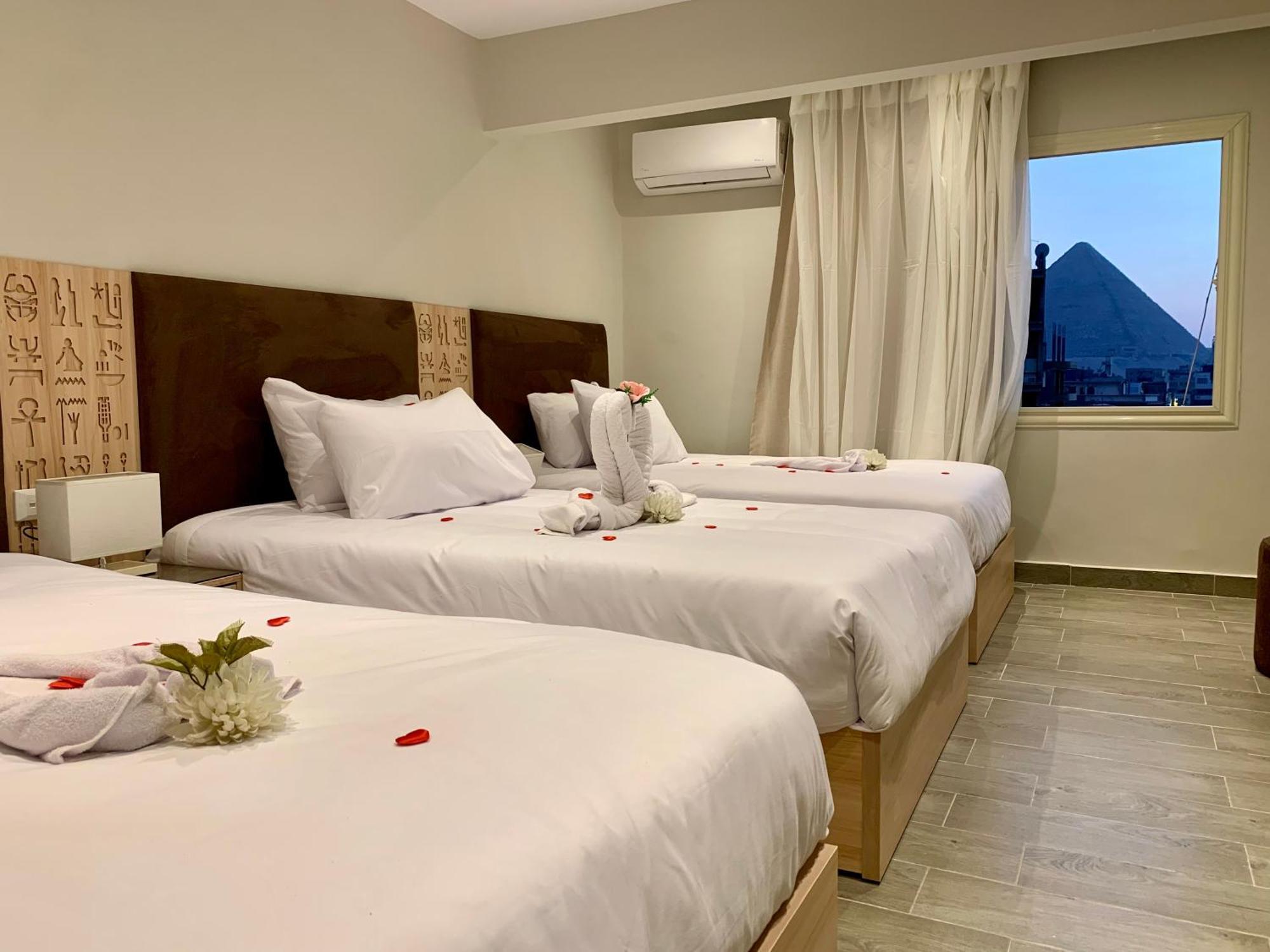 Khufu Pyramids Inn Nazlet el-Sîsi エクステリア 写真